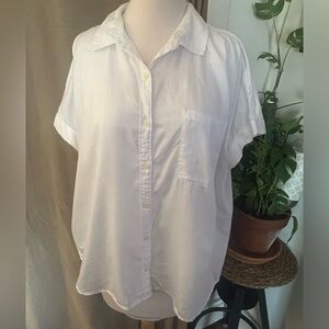 Style & Co. White camp shirt.